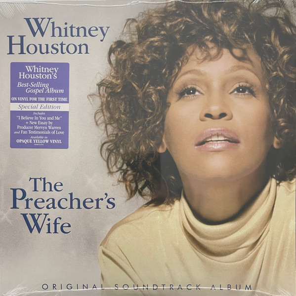 WHITNEY HOUSTON - THE PREACHER´S WIFE - YELLOW VINYL